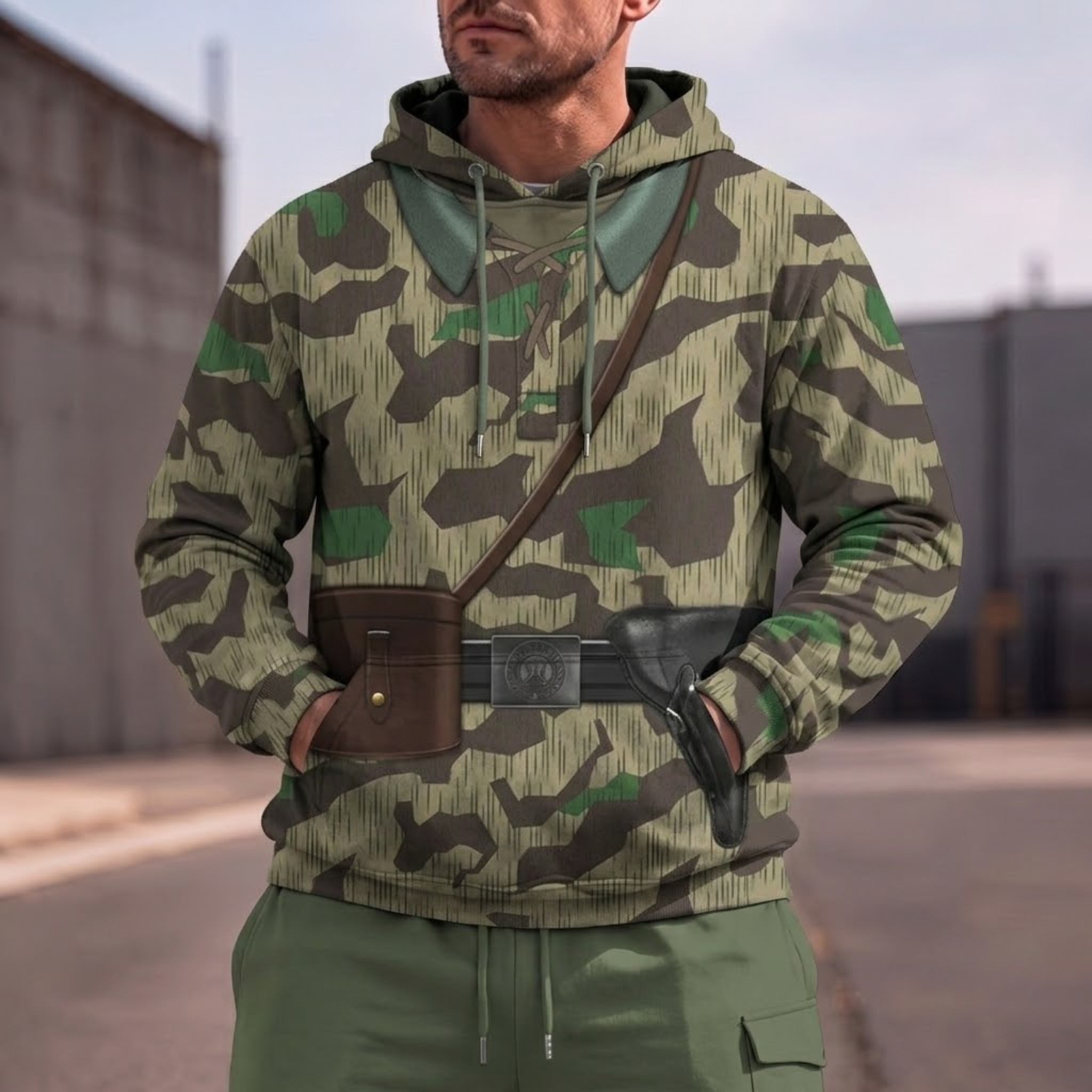 2HG_German_Army_Splinter_Camouflage White_Reversible_Jacket_1943 1945_Costume_Hoodie_Sweatshirt_T Shirt_Tracksuit_CSHGC079