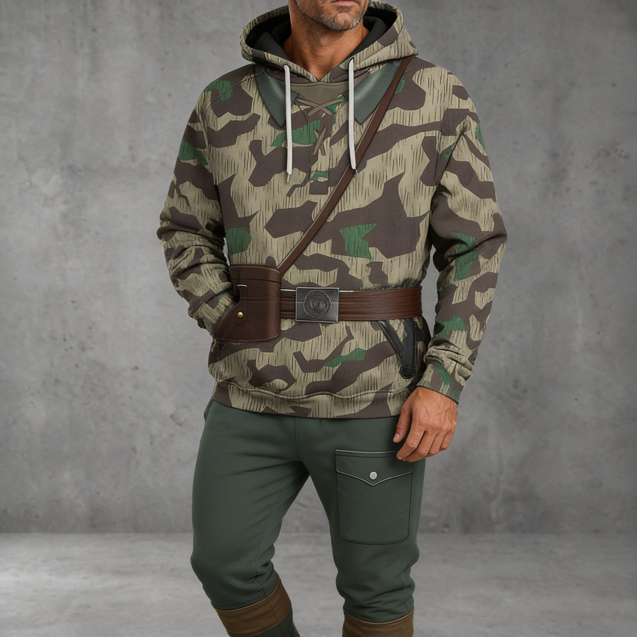 HG_German_Army_Splinter_Camouflage White_Reversible_Jacket_1943 1945_Costume_Hoodie_Sweatshirt_T Shirt_Tracksuit_CSHGC079