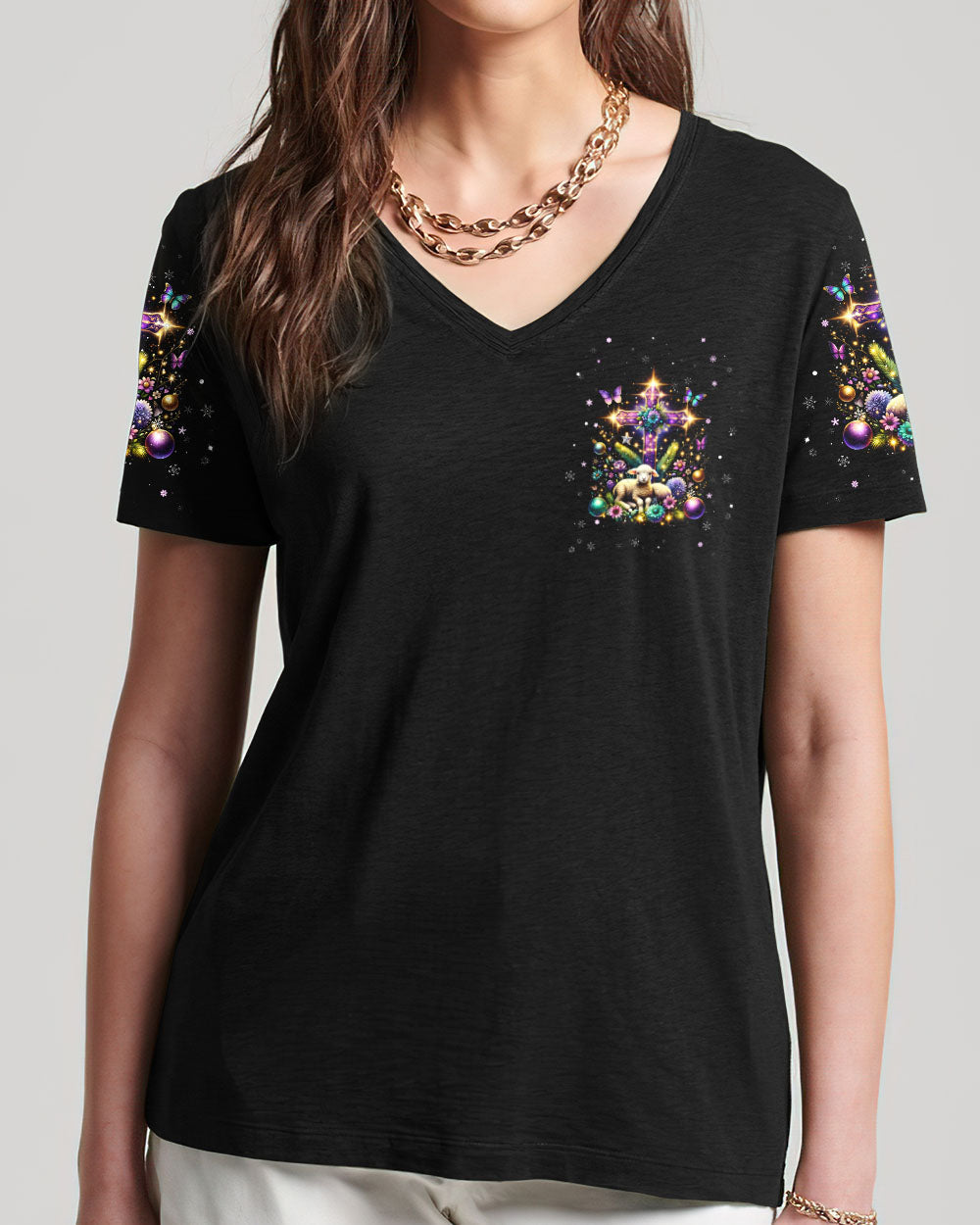christian cloth Tlnt1311234Vneck4 1