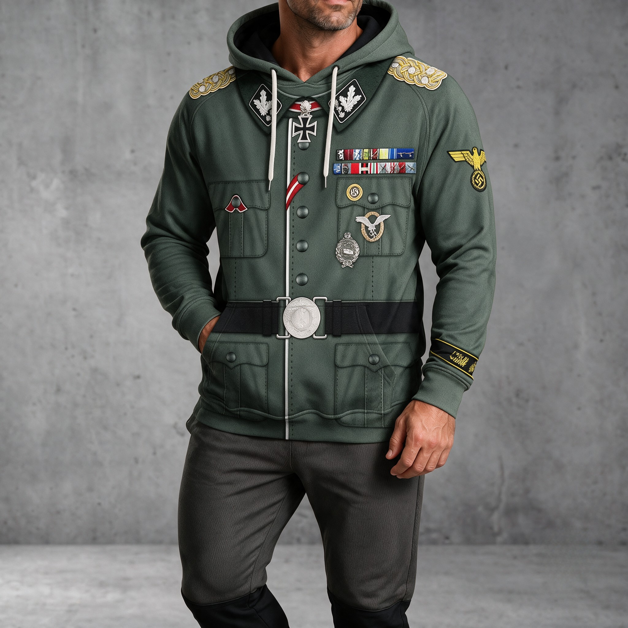 HG_Politician_Josef_Sepp_Dietrich_Costume_Hoodie_Sweatshirt_T Shirt_Tracksuit_CSHGC002