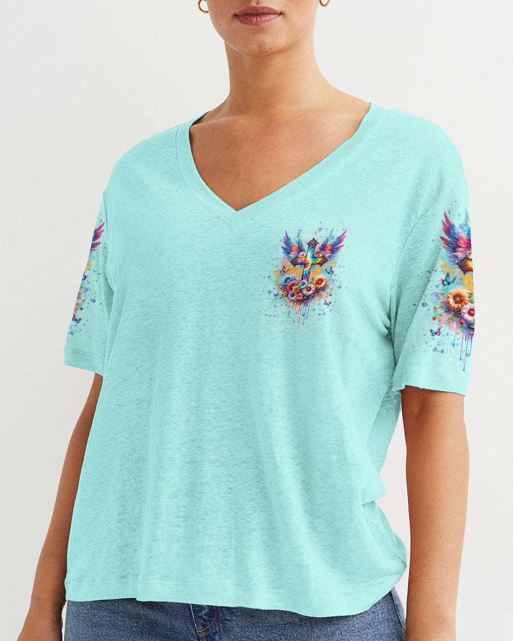 christian cloth Tlnt0401242Vneck1 2