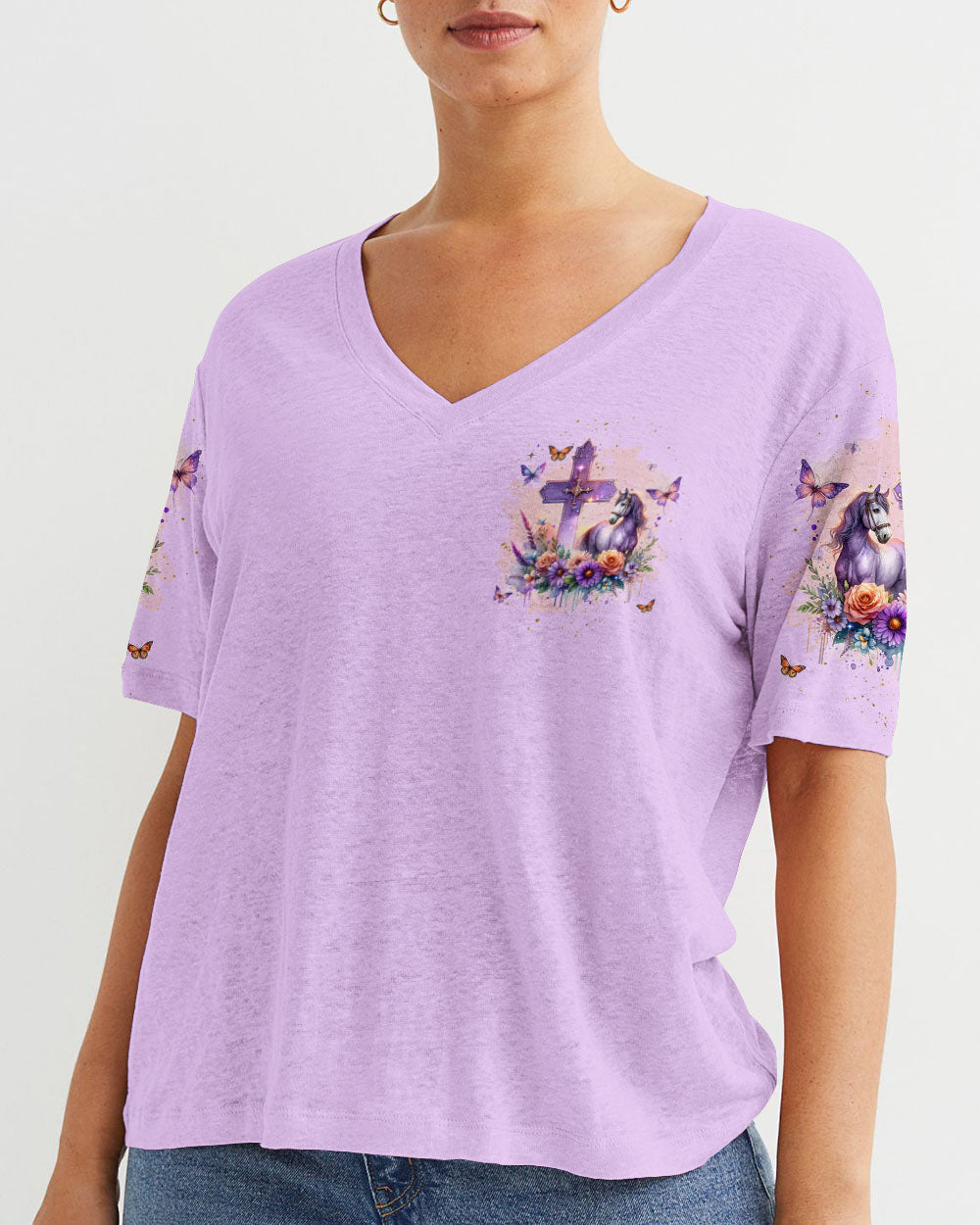 christian cloth Tlnt1711234Vneck1 2