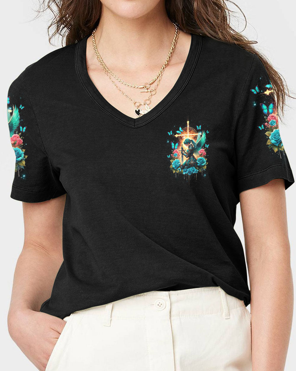christian cloth Tlnz2604245Vneck3 2