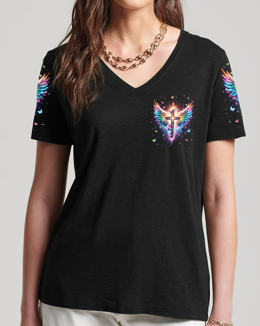 christian cloth Yhln0301242Vneck4 1