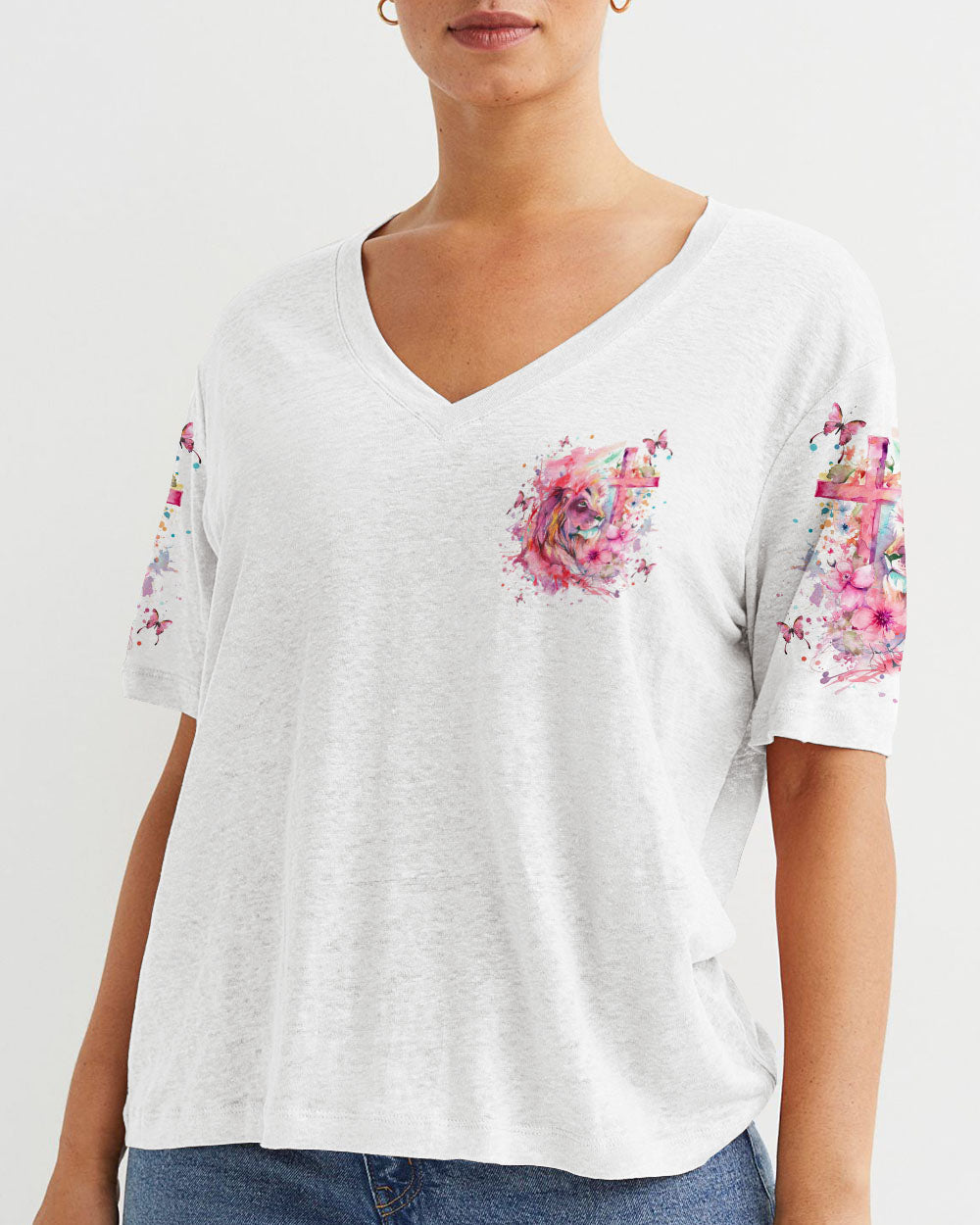 christian cloth Yhln2301242Vneck1 2