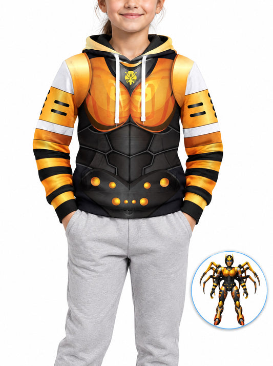 homecostumes blackarachnia beast wars kid costume cosplay hoodie sweatshirt t shirt costumes cosplay
