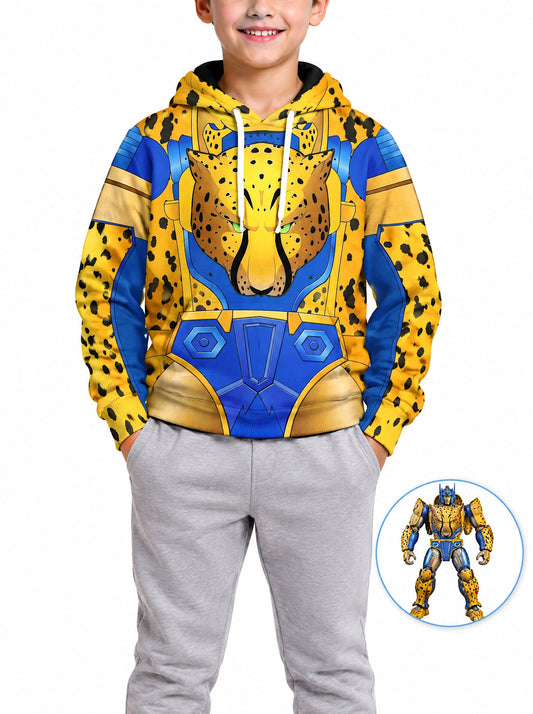 homecostumes cheetor kid costume cosplay hoodie sweatshirt t shirt costumes cosplay