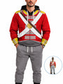 homecostumes hb 6th foot warwickshire private centre company 1812 1815 uniform all over print hoodie sweatshirt t shirt tracksuit cshbc026 costumes cosplay