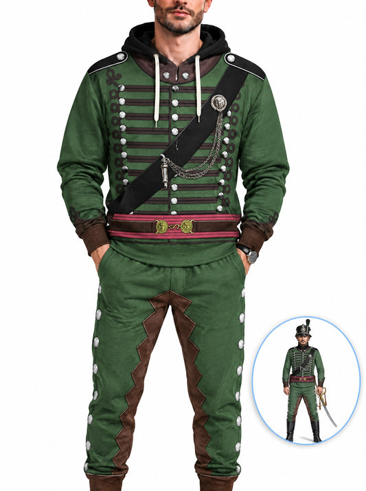 homecostumes hb 95th rifles uniform british army captain all over print hoodie sweatshirt t shirt tracksuit cshbc011 costumes cosplay