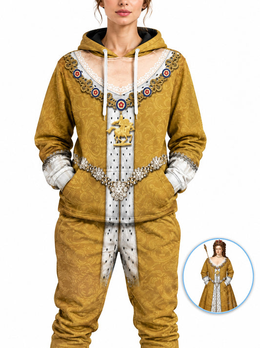 homecostumes hb anne queen of britian hoodie sweatshirt t shirt tracksuit cshbc079 costumes cosplay
