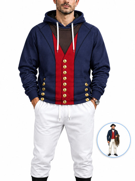 homecostumes hb bosuns mate 1806 uniform all over print hoodie sweatshirt t shirt tracksuit cshbc040 costumes cosplay