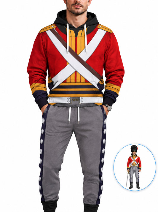 homecostumes hb british 2nd heavy dragoon scots greys campaign dress 1812 1815 uniform all over print hoodie sweatshirt t shirt tracksuit cshbc025 costumes cosplay