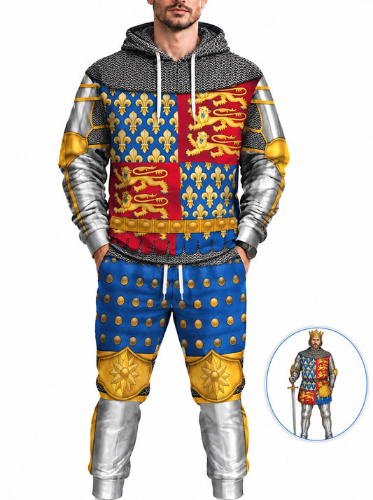 homecostumes hb edward iii of england amour knights costume hoodie sweatshirt t shirt tracksuit cshbc046 costumes cosplay