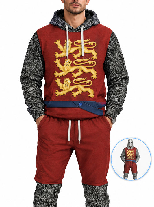 homecostumes hb english knight costume hoodie sweatshirt t shirt tracksuit cshbc104 costumes cosplay