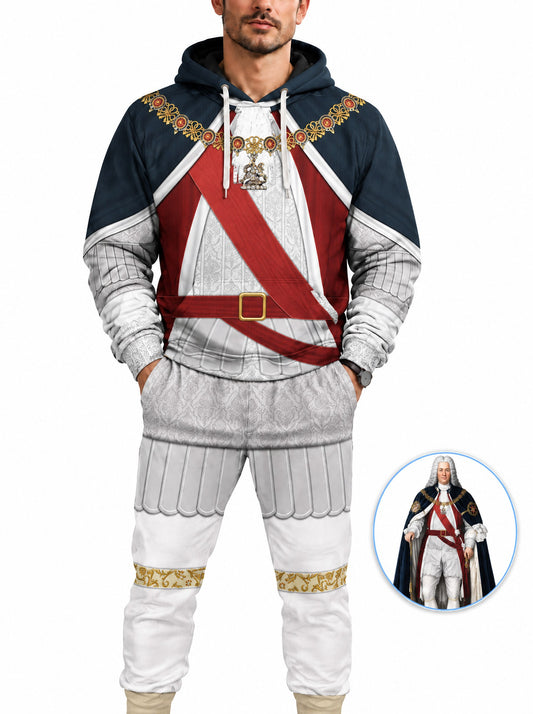 homecostumes hb george i of england costume hoodie sweatshirt t shirt tracksuit cshbc071 costumes cosplay