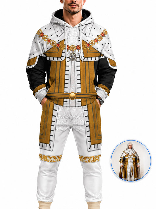 homecostumes hb george ii of england costume hoodie sweatshirt t shirt tracksuit cshbc072 costumes cosplay