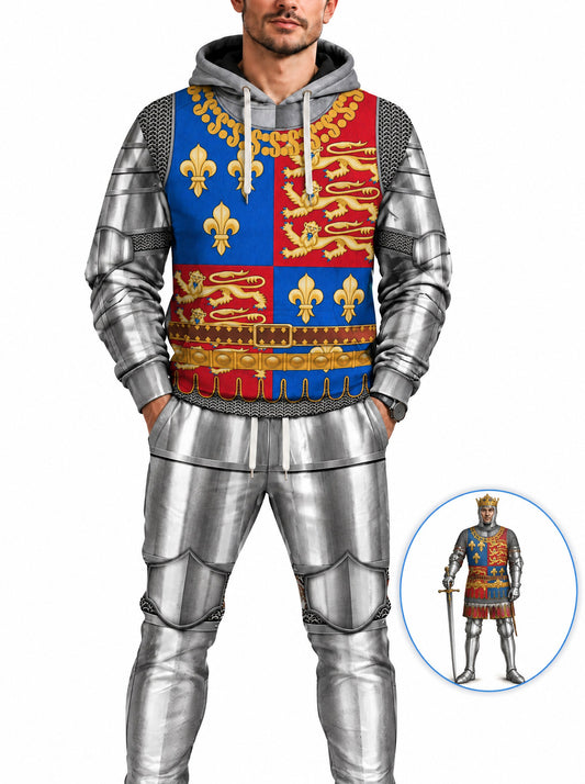 homecostumes hb henry v amour knights costume hoodie sweatshirt t shirt sweatpants cshbc054 costumes cosplay