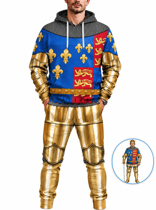 homecostumes hb henry vi of england amour knights costume hoodie sweatshirt t shirt tracksuit cshbc053 costumes cosplay