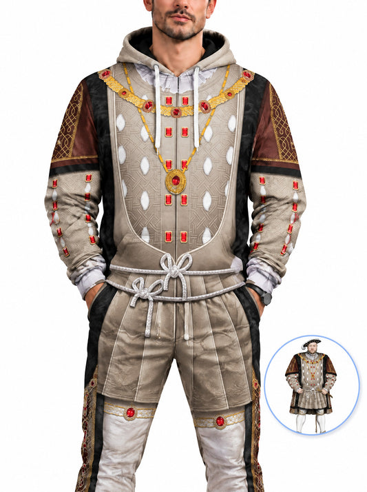 homecostumes hb henry viii king of england costume hoodie sweatshirt t shirt tracksuit cshbc094 costumes cosplay