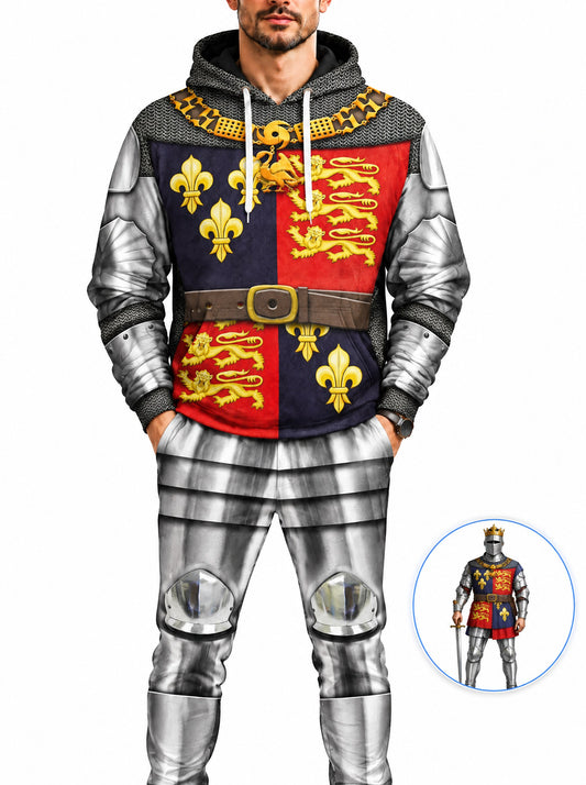 homecostumes hb king henry v battle of agincourt knights costume hoodie sweatshirt t shirt tracksuit cshbc045 costumes cosplay