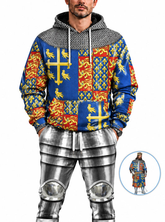 homecostumes hb king richard ii costume hoodie sweatshirt t shirt tracksuit cshbc088 costumes cosplay
