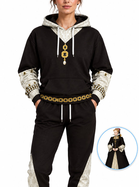 homecostumes hb maria tudor monarch of england costume hoodie sweatshirt t shirt tracksuit cshbc112 costumes cosplay