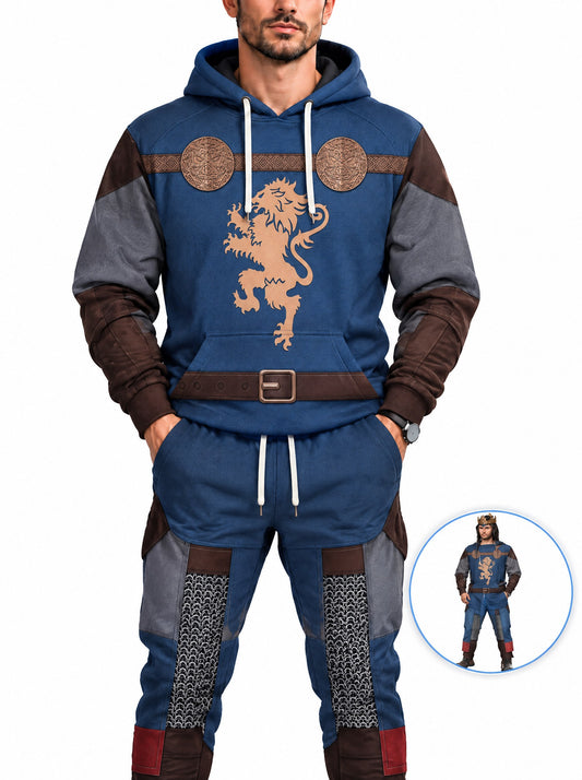 homecostumes hb richard i of england middle ages knight costume hoodie sweatshirt t shirt tracksuit cshbc119 costumes cosplay