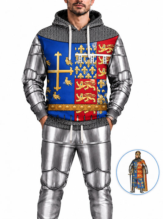 homecostumes hb richard ii of england amour knights costume hoodie sweatshirt t shirt tracksuit cshbc057 costumes cosplay