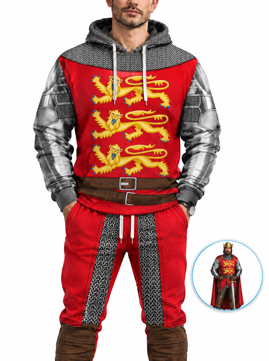 homecostumes hb richard the lionheart knight a royal heraldry costume hoodie sweatshirt t shirt tracksuit cshbc121 costumes cosplay
