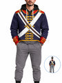 homecostumes hb royal foot artillery gunner 1806 1815 uniform all over print hoodie sweatshirt t shirt tracksuit cshbc021 costumes cosplay