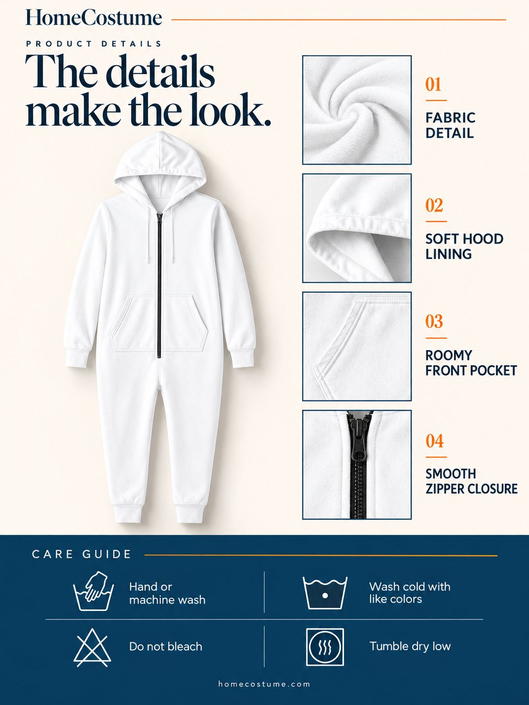 homecostumes hoodied jumsuit details_ac6b2043 18a6 4121 b02d 800c5a356b5d
