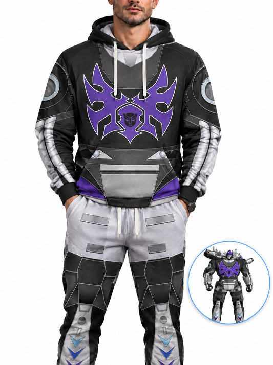 homecostumes robo black hot rodimus costume cosplay hoodie tracksuit costumes cosplay