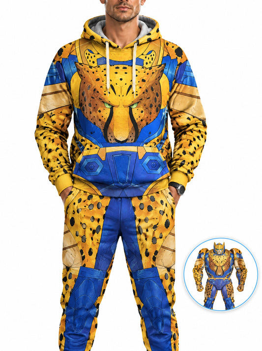 homecostumes robo cheetor costume cosplay hoodie tracksuit costumes cosplay