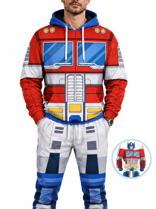 homecostumes robo red commander bot costume cosplay hoodie tracksuit costumes cosplay