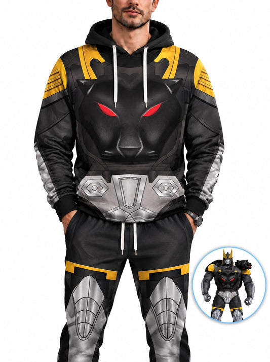 homecostumes robo shadow panther costume cosplay hoodie tracksuit costumes cosplay