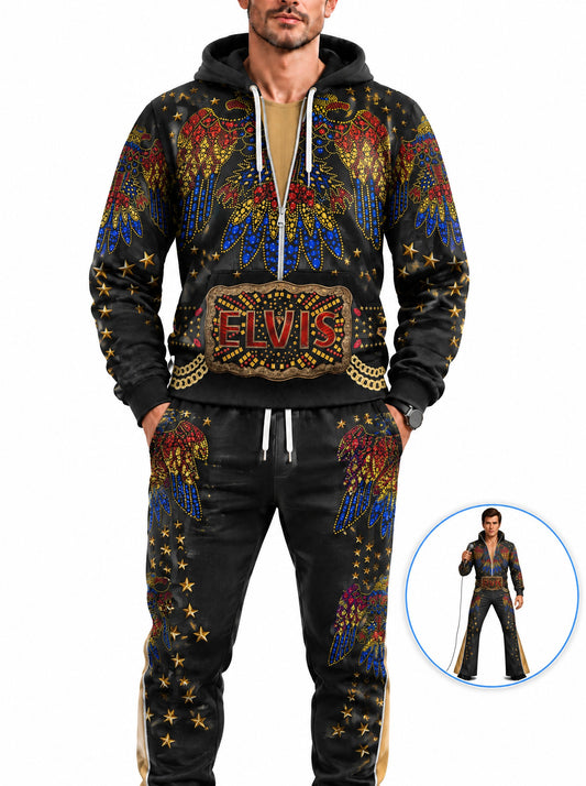 homecostumes the king singer aloha costume black fandom hoodie sweatshirt sweatpants costumes cosplay