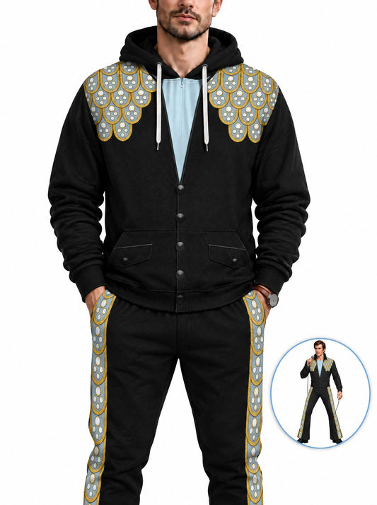homecostumes the king singer armadillo suit in blue on black costume fandom hoodie sweatshirt sweatpants costumes cosplay