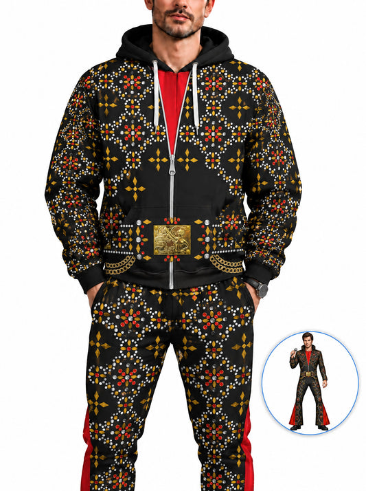 homecostumes the king singer black conquistador costume black fandom hoodie sweatshirt sweatpants costumes cosplay
