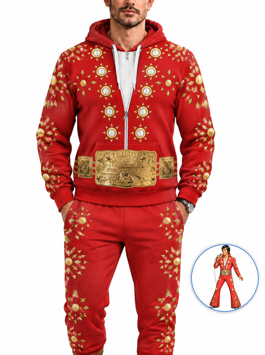 homecostumes the king singer burning love costume red fandom hoodie sweatshirt sweatpants costumes cosplay