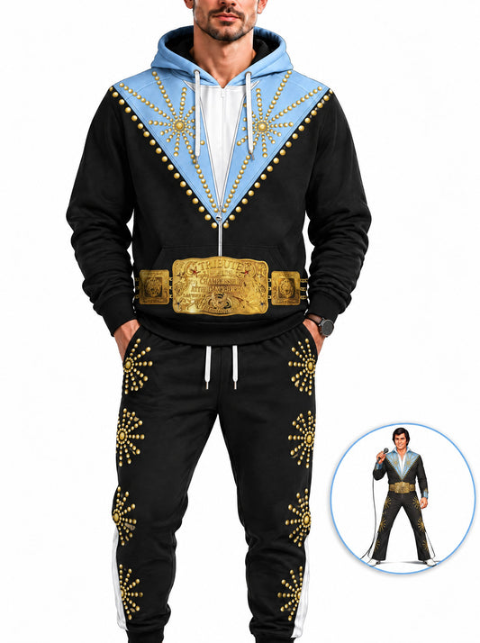 homecostumes the king singer cisco blue costume fandom hoodie sweatshirt sweatpants costumes cosplay