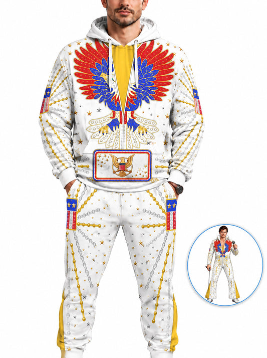 homecostumes the king singer new generation eagle costume fandom hoodie sweatshirt sweatpants costumes cosplay