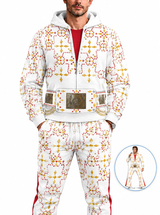 homecostumes the king singer white conquistador costume fandom hoodie sweatshirt sweatpants costumes cosplay