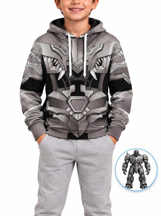homecostumes the last knight armor turbo changer dino bot kid costume cosplay hoodie sweatshirt t shirt costumes cosplay