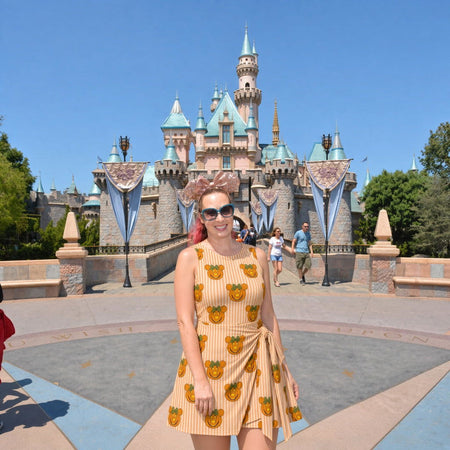 Review by Zachary D. Lewis - Cute Spooky Magic Ear Mouse Duo Orange Pumpkin Halloween Tennis Dress Skirt